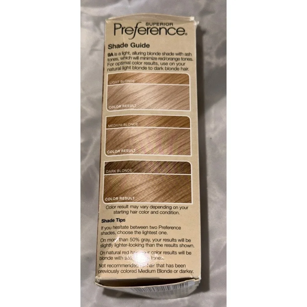 L'Oreal Paris Superior Preference  9a Light Ash Blonde Hair Color